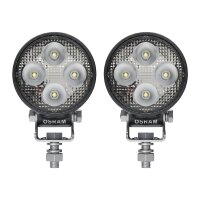 2 Auxiliary headlamps LED 20W R10 R112 standard 1150lm...