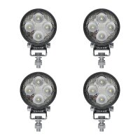 4 Zusatzscheinwerfer LED 20W R10 R112 -Norm 1150lm OSRAM...