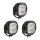 3 Zusatzscheinwerfer LED 60W 2,5W geschraubt R10 R7 3500lm OSRAM Round MX260-CB