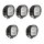 5 Zusatzscheinwerfer LED 60W 2,5W geschraubt R10 R7 3500lm OSRAM Round MX260-CB