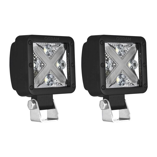 2 Arbeitsscheinwerfer LED 22W 2W vierkantig OSRAM CUBE MX85-SP Off-Road
