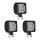 3 Worklights LED 22W 2W screwed square OSRAM CUBE MX85-SP Off-Road