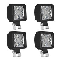 4 Arbeitsscheinwerfer LED 22W 2W vierkantig OSRAM CUBE...