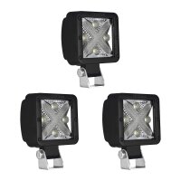 3 Worklights LED 22W 2W screwed square OSRAM CUBE MX85-WD...