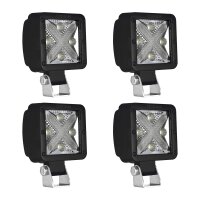4 Arbeitsscheinwerfer LED 22W 2W vierkantig OSRAM CUBE...