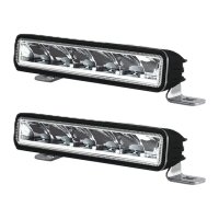 2 Auxiliary headlamps LED 14W screwed 1,300lm OSRAM...