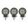 3 Arbeitsscheinwerfer LED 13,2W geschraubt 1.350lm OSRAM Round WL VX80-WD