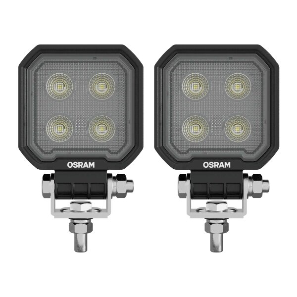 2 Arbeitsscheinwerfer LED 13,2W geschraubt 1.350lm OSRAM Cube WL VX80-WD