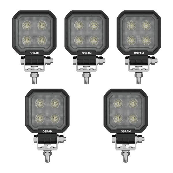 5 Arbeitsscheinwerfer LED 13,2W geschraubt 1.350lm OSRAM Cube WL VX80-WD