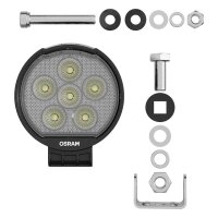 3 Worklights LED 19W screwed 2,000lm LEDriving OSRAM Round WL VX100-WD