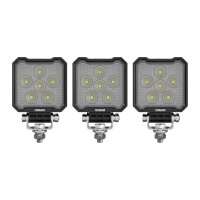 3 Worklights LED 21W screwed 2,000lm LEDriving OSRAM Cube...