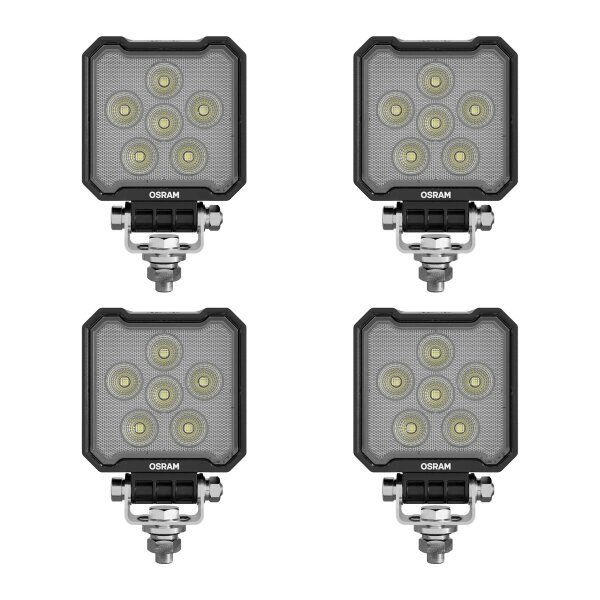 4 Arbeitsscheinwerfer LED 21W geschraubt 2.000lm OSRAM Cube WL VX100-WD