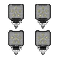 4 Arbeitsscheinwerfer LED 21W geschraubt 2.000lm OSRAM...