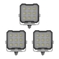 3 Worklights LED 30W screwed 6,000k 3,000lm OSRAM Cube WL...