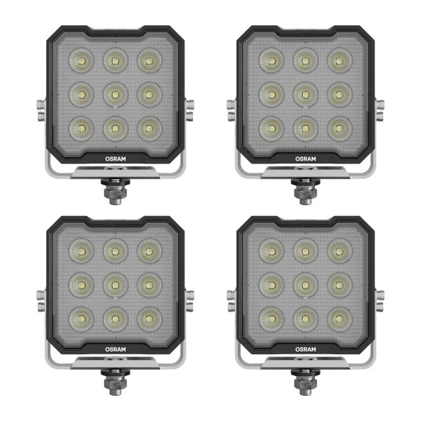 4 Arbeitsscheinwerfer LED 30W geschraubt 6.000k 3.000lm OSRAM Cube WL VX125-WD