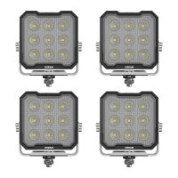 4 Arbeitsscheinwerfer LED 30W geschraubt 6.000k 3.000lm...