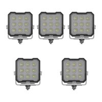 5 Worklights LED 30W screwed 6,000k 3,000lm OSRAM Cube WL...
