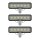 3 Worklights LED 15W screwed 1,500lm LEDriving OSRAM LIGHTBAR VX150-WD