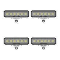 4 Arbeitsscheinwerfer LED 15W geschraubt 1.500lm OSRAM...