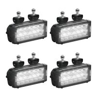 4 Zusatzscheinwerfer LED 18W geschraubt R10 6000K 2100lm...