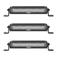 3 Auxiliary headlamps LED 37W R10 R149 standard 2120lm...