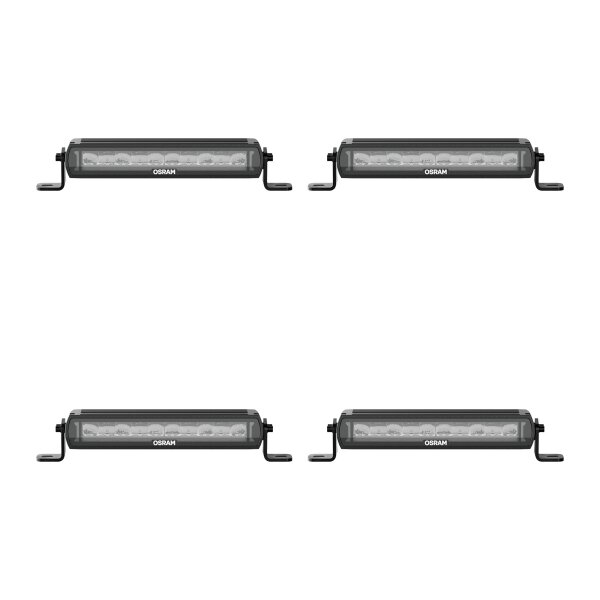 4 Zusatzscheinwerfer LED 37W geschraubt R10 R149 Norm OSRAM LIGHTBAR FX250