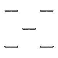 5 Zusatzscheinwerfer LED 55W geschraubt R10 R149 Norm...