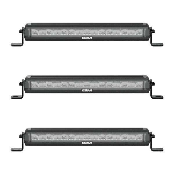 3 Auxiliary headlamps LED 56W screwed R10 R149 standard OSRAM LIGHTBAR FX500