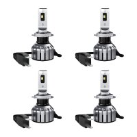 4 Glühlampen Umrüstung H7 auf LED 12V 16W PX26d...