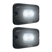 2 Worklights LED 7W screwed 6,500K 600lm OSRAM Flush...