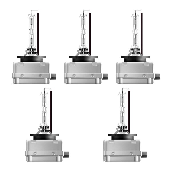 5 Glühlampen Xenon D1S 85V 35W Pk32d-2 OSRAM XENARC...