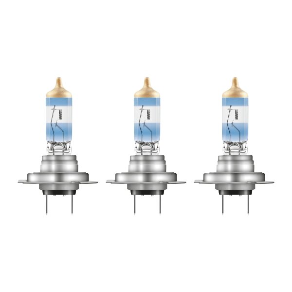 3 Bulbs H7 12V 55W PX26d Light Expertise OSRAM NIGHT BREAKER® +220% brighter