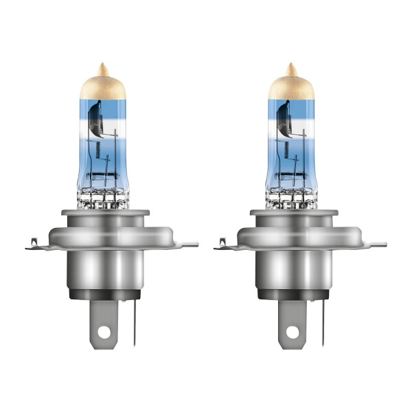 2 Bulbs H4 12V 60 55W P43t Light Expertise OSRAM NIGHT BREAKER® +220% brighter