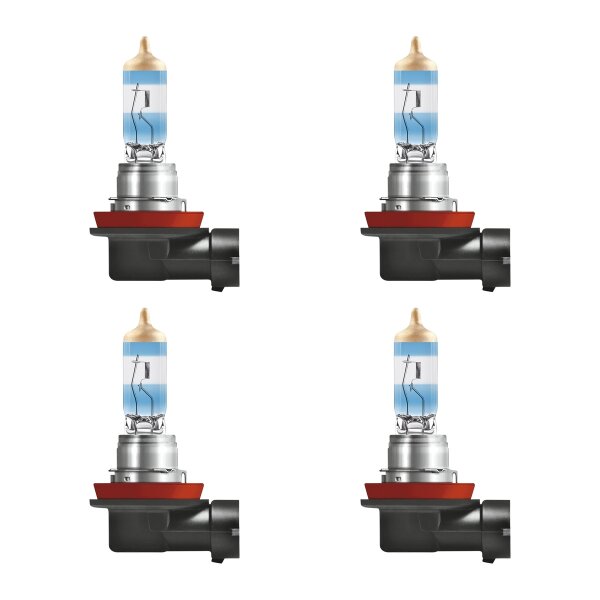 4 Glühlampen H11 12V 55W PGJ19-2 OSRAM NIGHT BREAKER® +220% heller