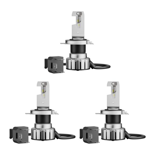 3 Glühlampen Umrüstung H4 auf LED 12V 19 20W OSRAM NIGHT BREAKER LED SMART H4
