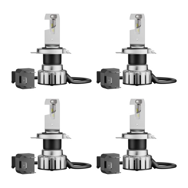 4 Glühlampen Umrüstung H4 auf LED 12V 19 20W OSRAM NIGHT BREAKER LED SMART H4