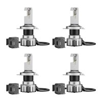 4 Glühlampen Umrüstung H4 auf LED 12V 19 20W...