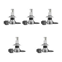5 Glühlampen Umrüstung H4 auf LED 12V 19 20W...