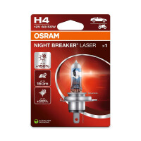 3 Glühlampen H4 12V 60 55W P43t OSRAM NIGHT...