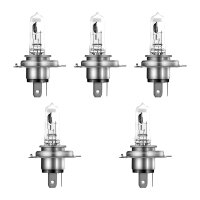 5 Bulbs H4 12V 60 55W P43t OSRAM NIGHT BREAKER®...