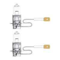2 Glühlampen H3 12V 55W PK22s einfach tauschbar...
