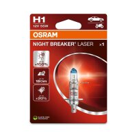 2 Glühlampen H1 12V 55W P14.5s OSRAM NIGHT...