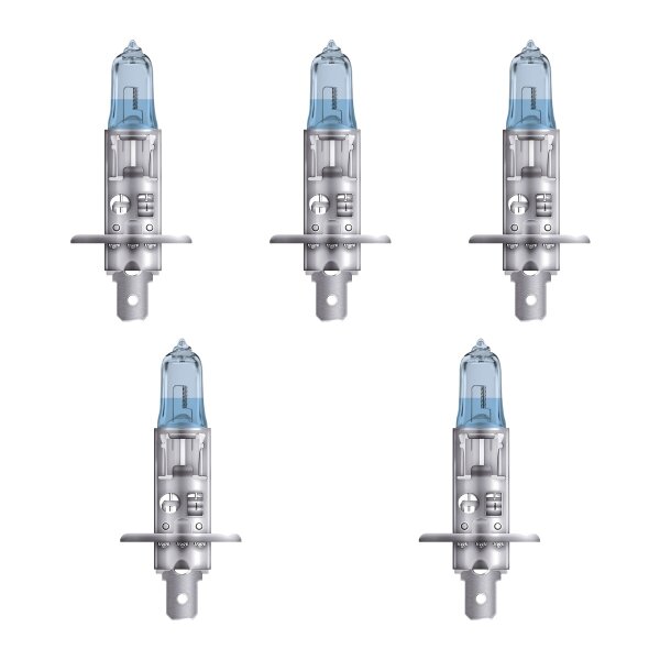 5 Glühlampen H1 12V 55W P14.5s OSRAM COOL BLUE® INTENSE Next Gen