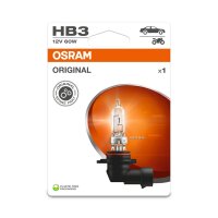 4 Bulbs HB3 12V 60W P20d OSRAM ORIGINAL single blister...