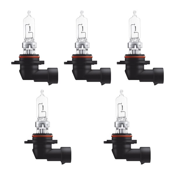 5 Glühlampen HB3 12V 60W P20d OSRAM ORIGINAL Einzelblister passend für PKW