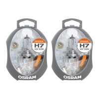 2 Replacement bulb boxes Original H7 12V OSRAM suitable...