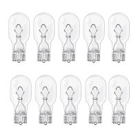 10 Glühlampen für Blinkleuchte W16W 12V 16W...