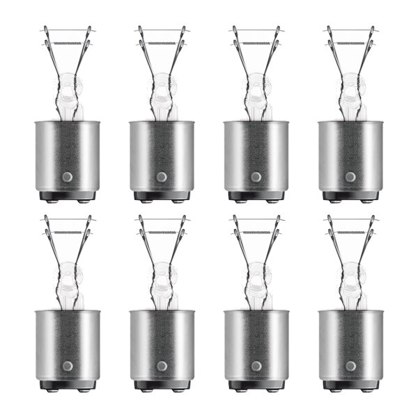 8 Glühlampen Bremslicht P21 4W 12V 21 4W BAZ15d OSRAM für diverse PKW