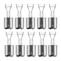 10 Bulbs Brake light P21 4W 12V 21 4W BAZ15d OSRAM for...