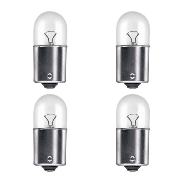 4 Indicator Bulbs R5W 12V 5W BA15s OSRAM suitable for various cars